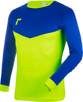 Reusch Match Longsleeve Padded 5111700 2199 blue yellow front